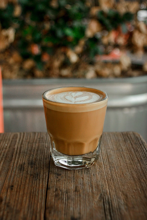 Cortado from Three Waters Cafe