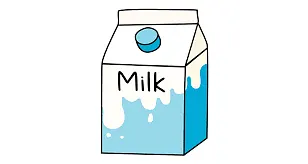 Kid's Plain Milk from Three Waters Cafe
